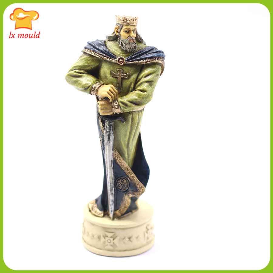 Candle. Queen - Moule en silicone 3D Échecs pour