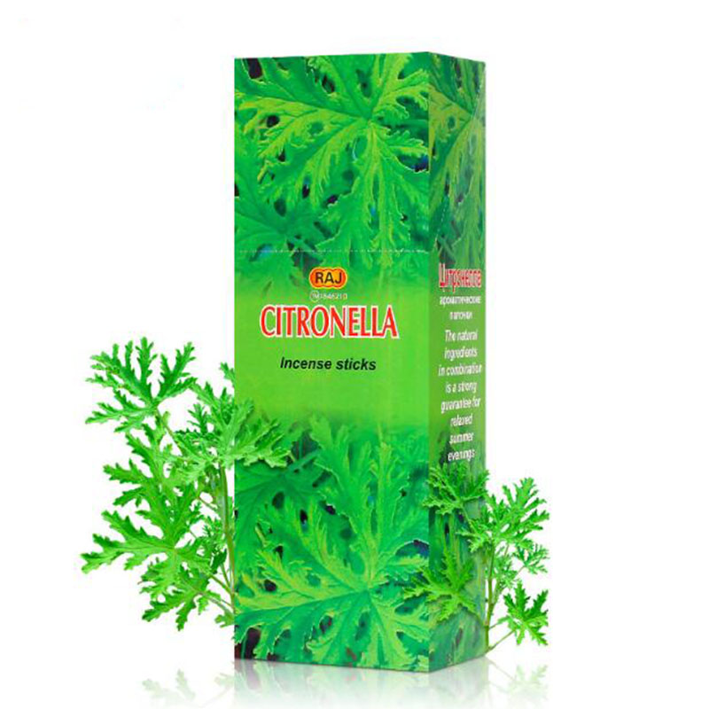 Candle Supplies India - Encens indien saveur citronnelle, bâton d'aromathérapie,
