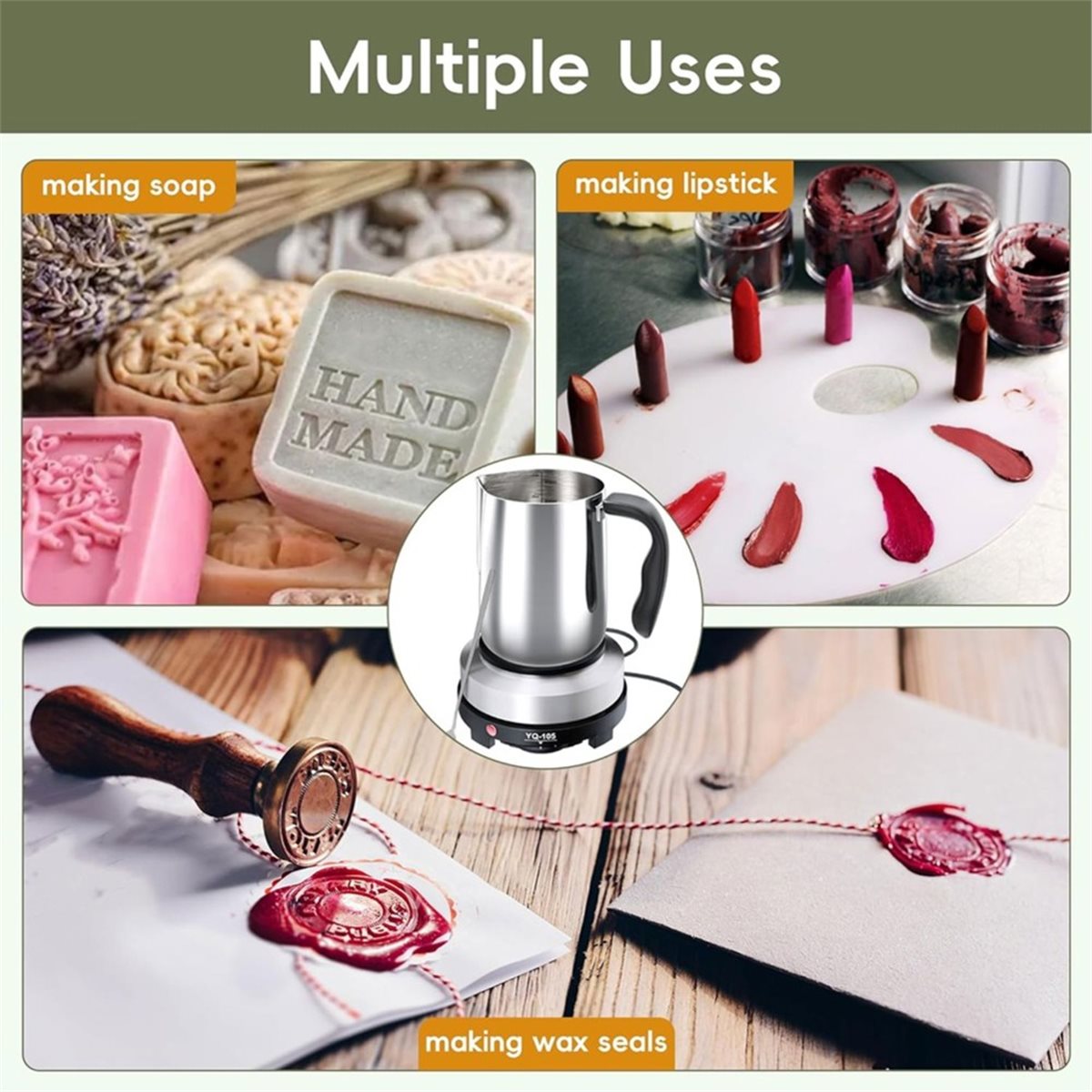 Candle Supplies Eu - Kit de fabrication de bougies avec