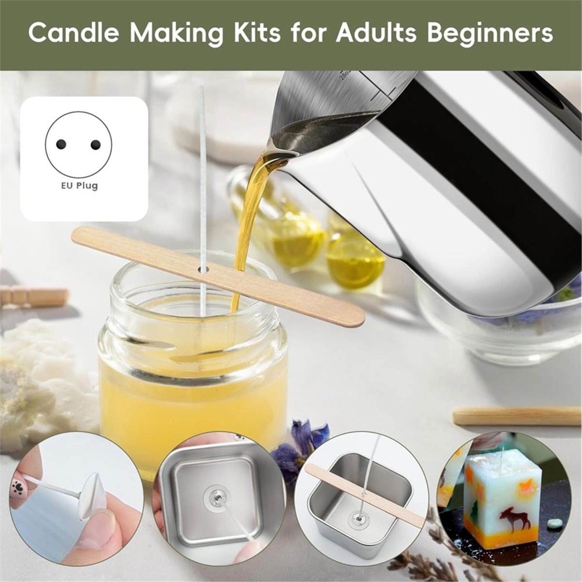 Candle Supplies Eu - Nouveau kit de fabrication de bougies