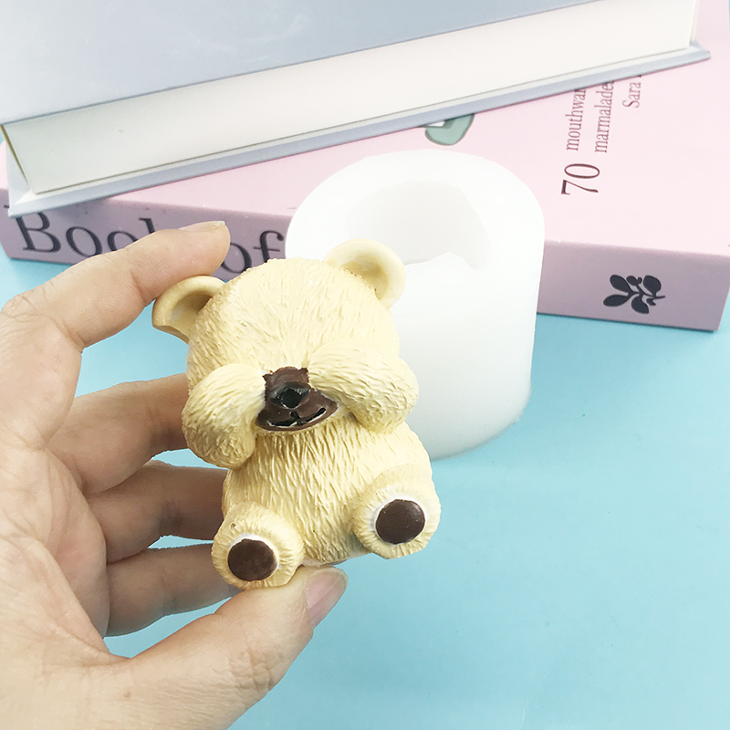Moule en Silicone petit ours b - Candle Supplies Eu avis et prix