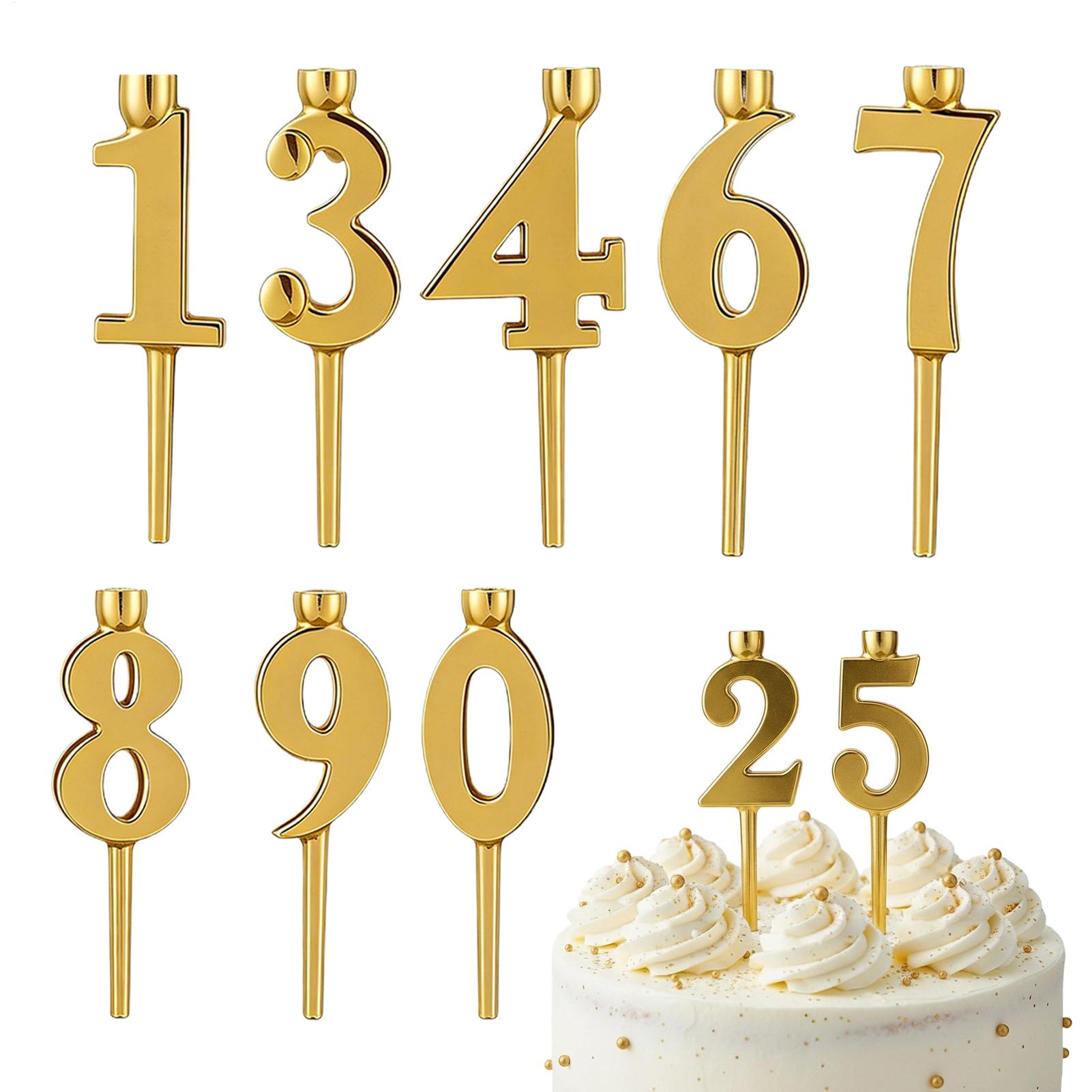 Bougie Chiffre 0-9, Décoration - Candle. Queen avis et prix