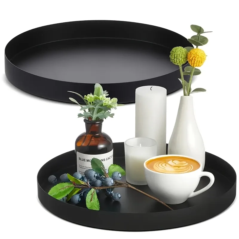 Plateau circulaire ABS noir mo - Candle Holder Supplies avis et prix