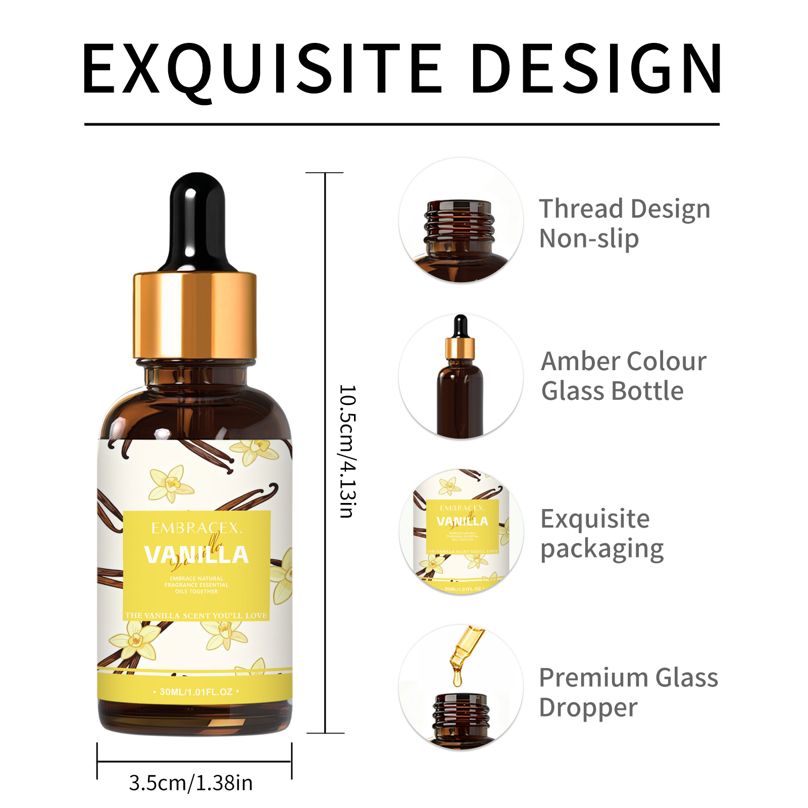 Huiles parfumées à la vanille  - Candle Supplies Free Shipping avis et prix