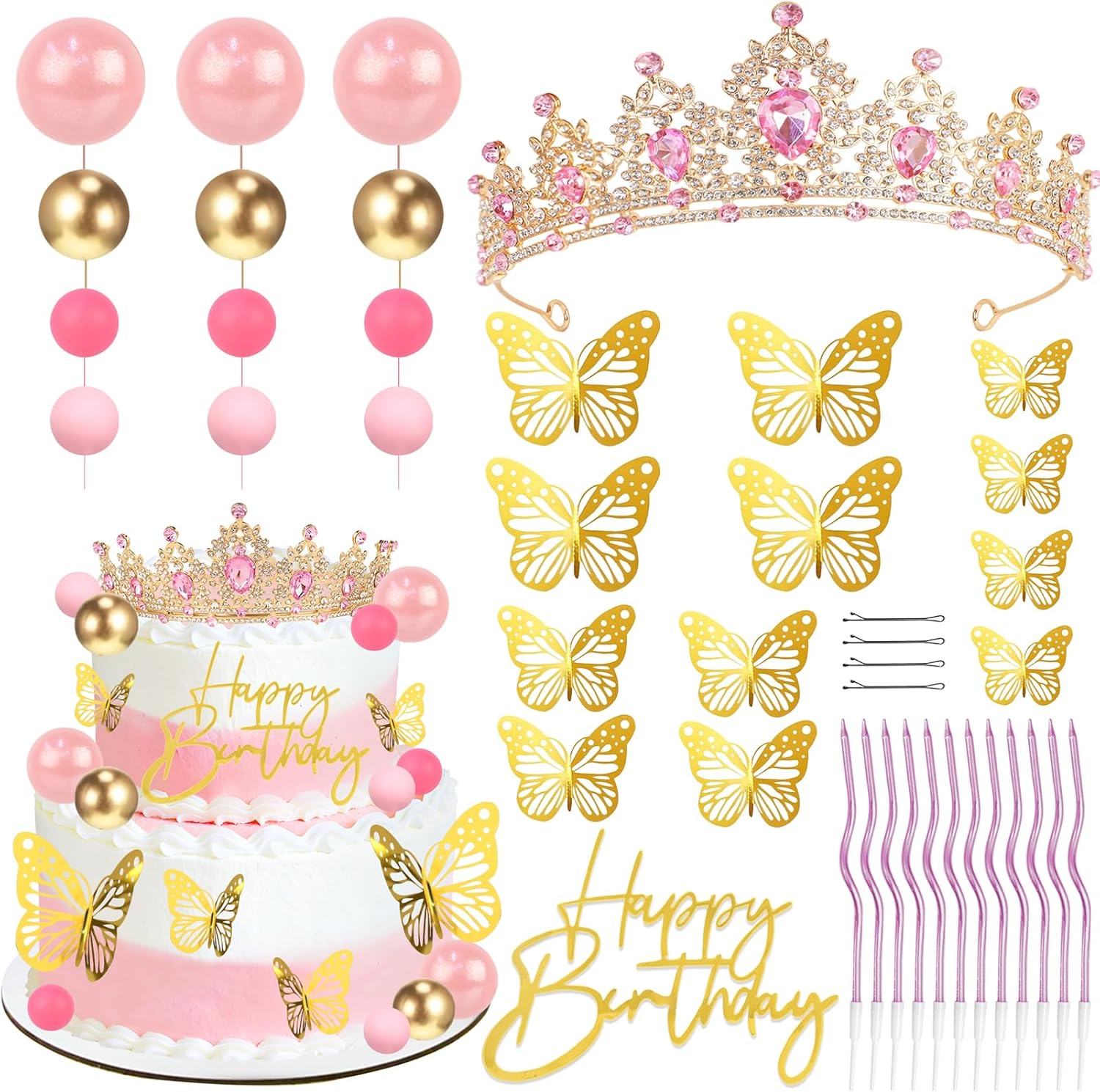 Décoration de gâteau couronne, - Candle. Queen avis et prix